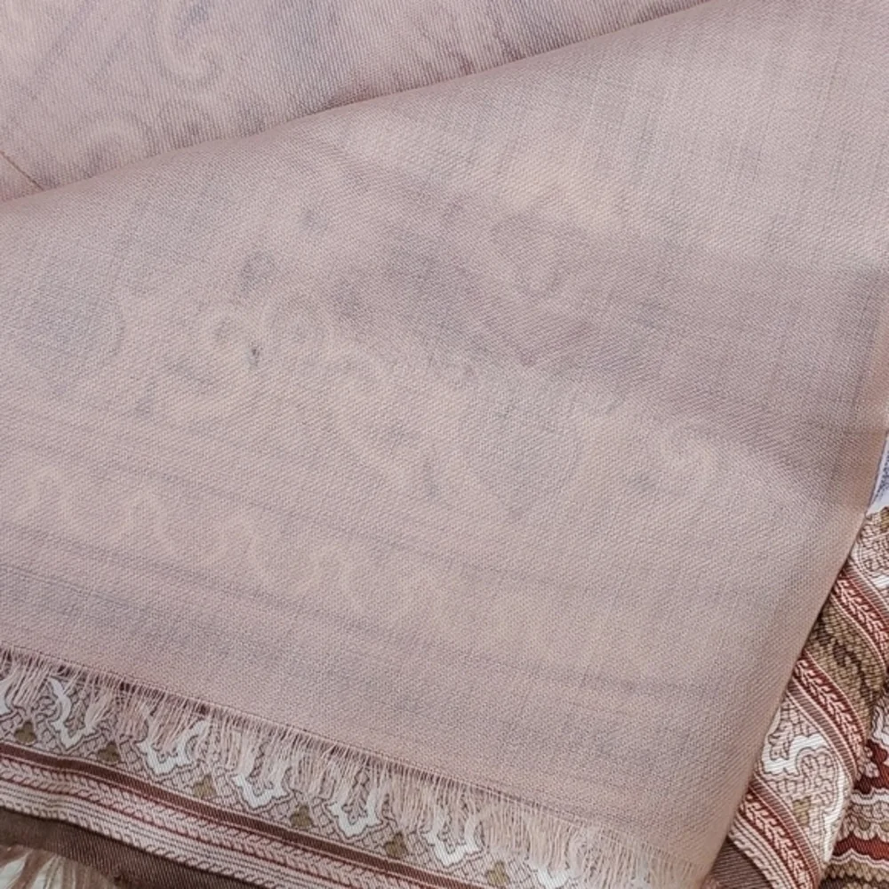Echo‎ Rose Paisley silk scarf